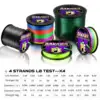 BAKAWA 4 Strands Braided Fishing Wire Line 300M 500M 1000m Japanese Multifilament 100% PE Durable Carp Super Strong New X4 3