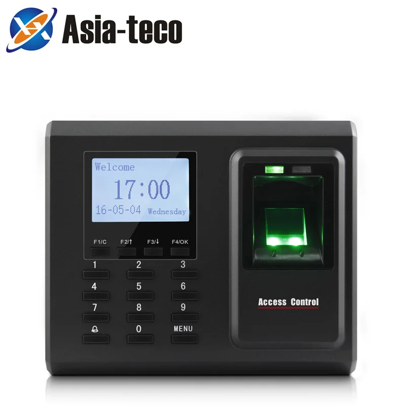 Biometric Fingerprint Access Control Time Attendance Machine Door access controller Support RFID card Free software | Безопасность и