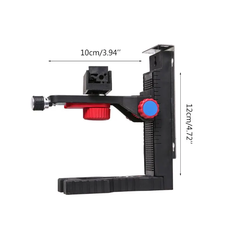 Регулируемый лазерный уровень Магнитный настенный кронштейн повесить l-образный Крюк кронштейн универсальный