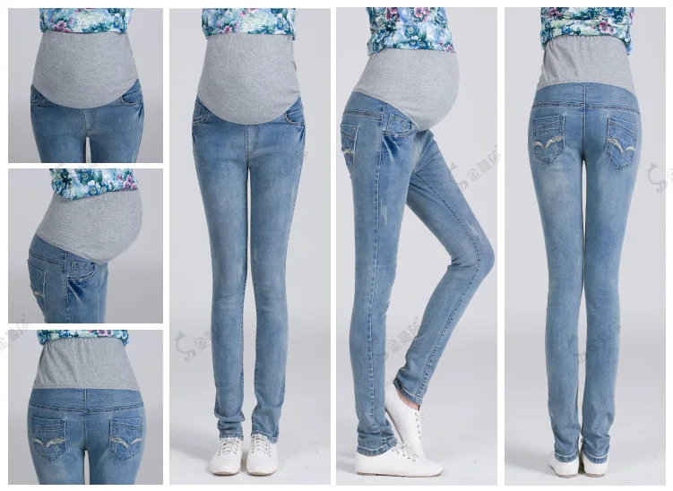 Обтягивающие джинсы для беременных; брюки для беременных; Одежда для кормящих матерей; брюки-карандаш для беременных; джинсы для беременных