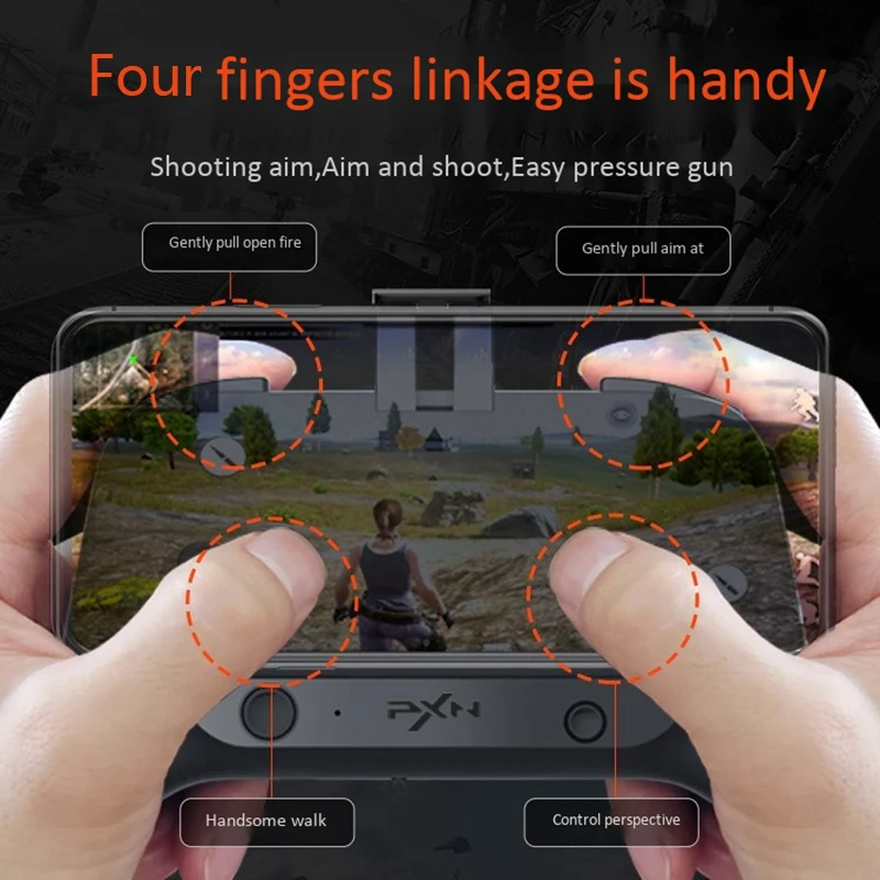 FFYY-Pxn Bluetooth беспроводной игровой шутер контроллер геймпад для Ios Iphone с триггером огонь L1R1 Кнопка Aim Ключ Телефон игра Jo