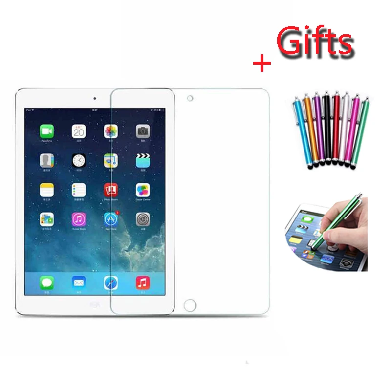 Закаленное Стекло для Apple iPad 2/3/4, 5, 6, 9,7 Pro 11 10,5 Стекло для iPad Air 2 Mini 1 2 3 4 Защита экрана планшета защитная пленка