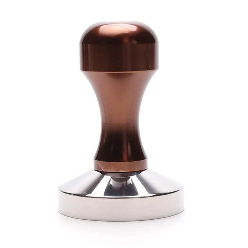 51 Millimetri PETSOLA Mini Dual Sided Barista Coffee Tamper Base Piatta Naturale in Acciaio Inox Strumento Leveler 51 Millimetri PETSOLA Mini Dual Sided Barista Coffee Tamper Base Piatta Naturale in Acciaio Inox Strumento Leveler