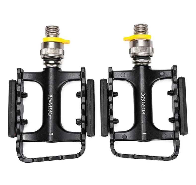 Brompton Bike Quick Release Pedal Aluminum Alloy Bearing Pedals Folding Bike Mountain BIke Pedals - Цвет: QR-Pedal