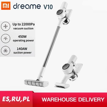 

Dreame V10 Vacuum Cleaner Handheld Cordless Portable Wireless Carpet Dust Collector Sweep Clean for Xiaomi Home Cyclone