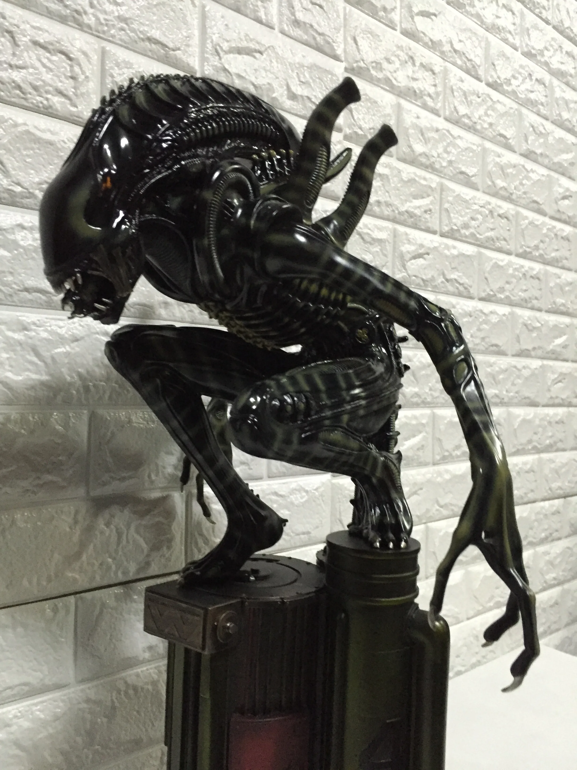 1:4 весы Alien vs Predator 60 см Войлок приседания как AVP инопланетный воин ручной модели предметы мебели