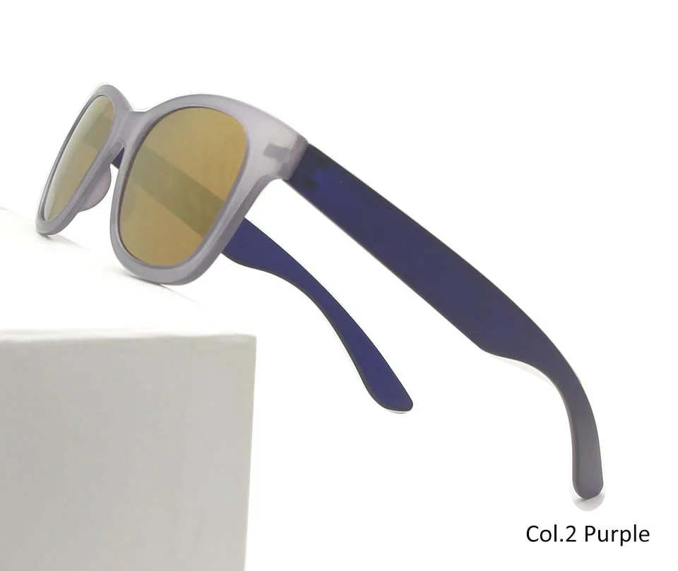 eyewear purple Брендовые дизайнерские солнцезащитные очки для мальчиков, Детские квадратные ультра-светильник для девочек, детские очки, милые дизайнерские солнцезащитные очки с зеркальным покрытием Uv400 - Цвет линз: eyewear purple