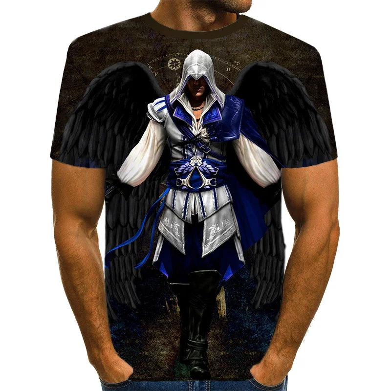 NT873 Call of duty Game 3D T-shirt streetwear for men and women popular short sleeves hrarjuku Game character casual tops t-shirts men - Цвет: NT873