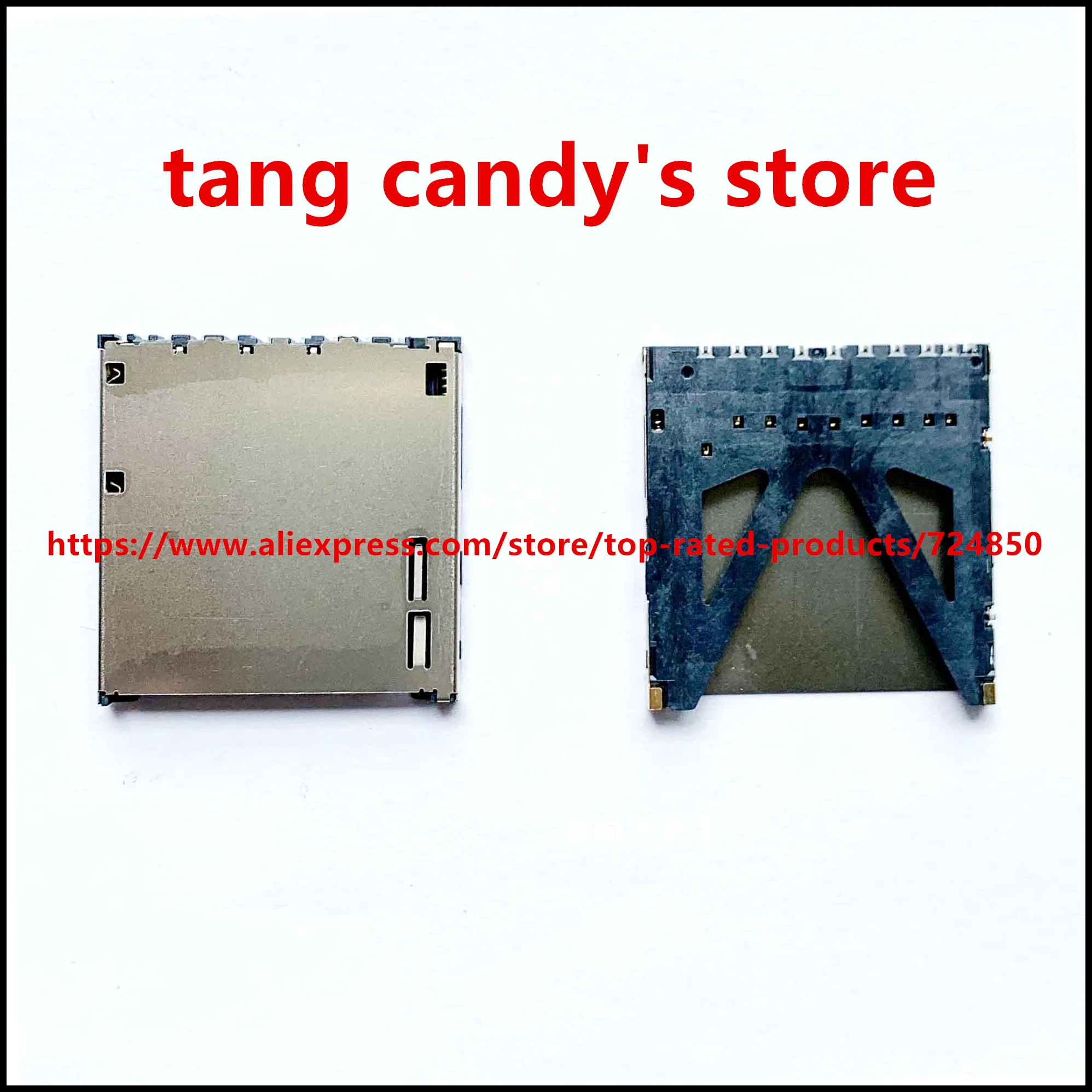 

SD Memory Card Guide Slot Assembly Replacement For SONY A450 A3300 card slots
