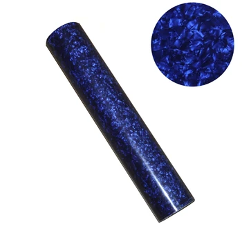 

350mm x 1580mm Blue Pearl Celluloid Sheet 0.46mm DIY Musical Instrument Deco Drum Piano Guitar etc