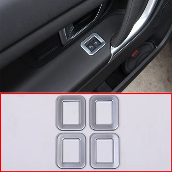 

ABS Chrome Children Lock Frame Cover Trim For Land Rover Discovery Sport 2015-2017 Car Accessory
