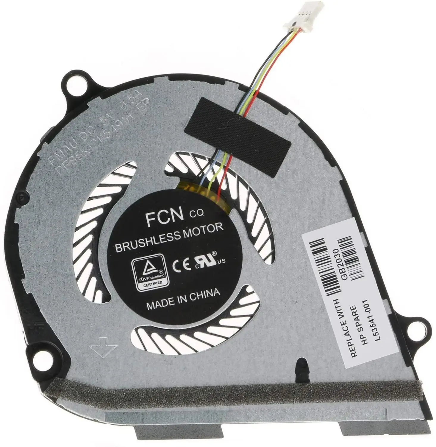 Computador para hp Envy X360 15-ds 15-dr 15m-dr Dr0004 15m-ds Ds0011 Tpn-w142 pc Gpu Gráficos Cpu Cooler Fãs L53542 L53541001de - Imagem 6