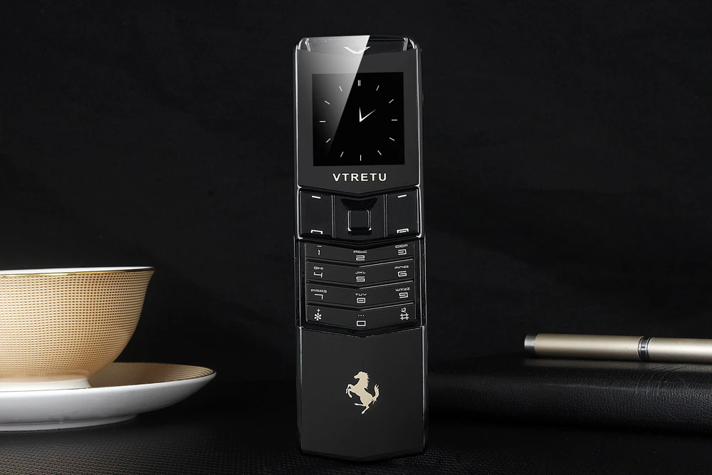 Роскошный Металлический ползунок для телефона с двумя sim-картами Bluetooth Dialer MP3 Вибрация мобильный телефон с камерой FM