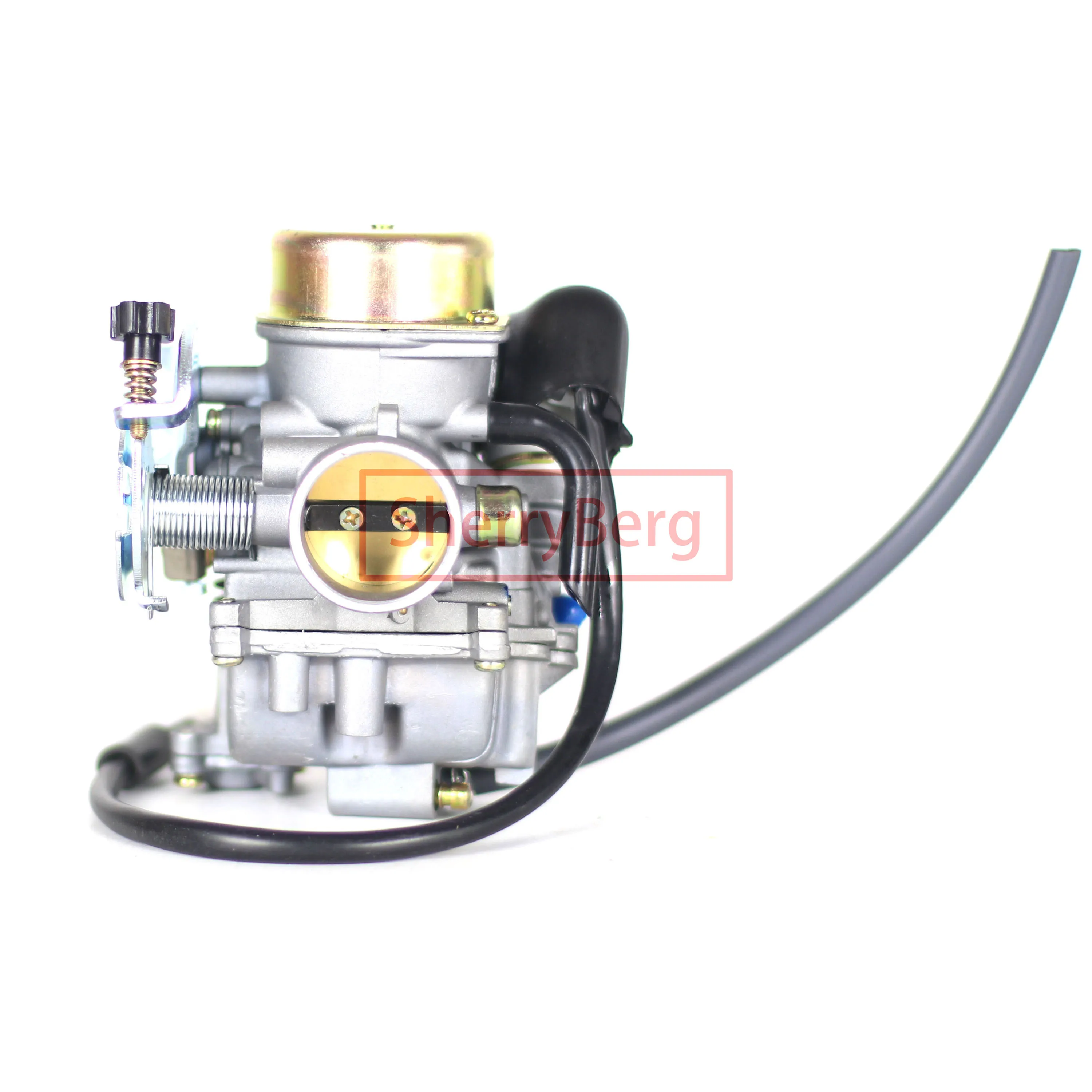 

free shipping Pull-up 30mm CVK30 Carburetor with heater fit honda for Aeolus VOG TANK 260 YP250 carb Carburettor