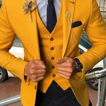 Мужской костюм на заказ,, винтажный, полиэстер, формальный, лучшие мужские костюмы, одежда для жениха, смокинги из твида, 3 предмета, костюмы(пиджак+ брюки+ жилет