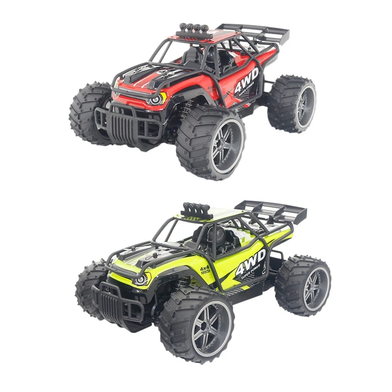 1:16 2,4 Ghz 4Wd большое колесо беспроводной четыре колеса внедорожный высокоскоростной автомобиль с дистанционным управлением