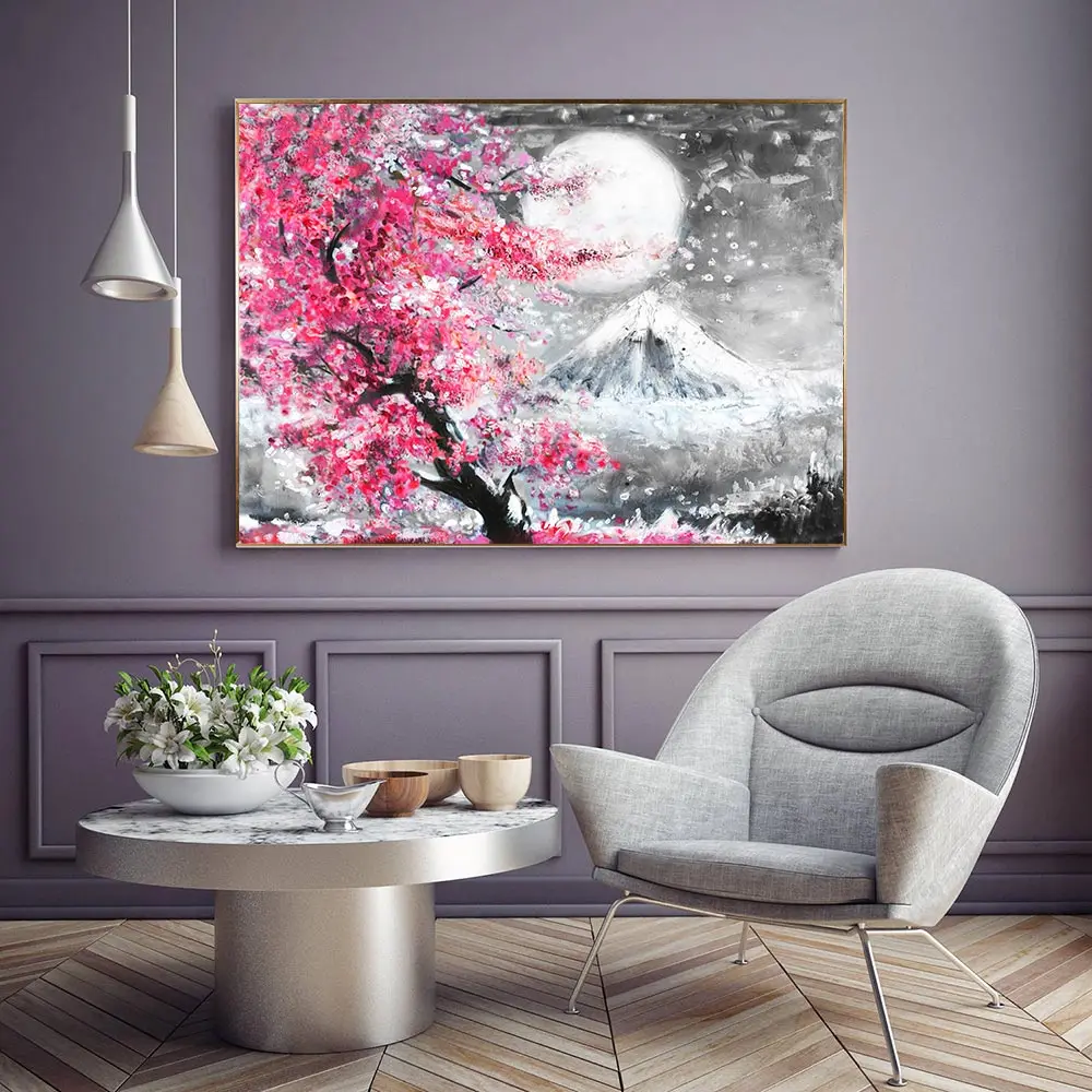 Japanese Cherry Blossom Tree For Living Room