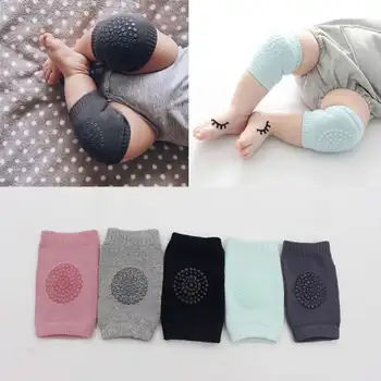 

1 Pair Baby Knee Pad Baby Kneecap Kids Safety Crawling Elbow Cushion Infant Toddler Leg Warmer Knee Support Color Random