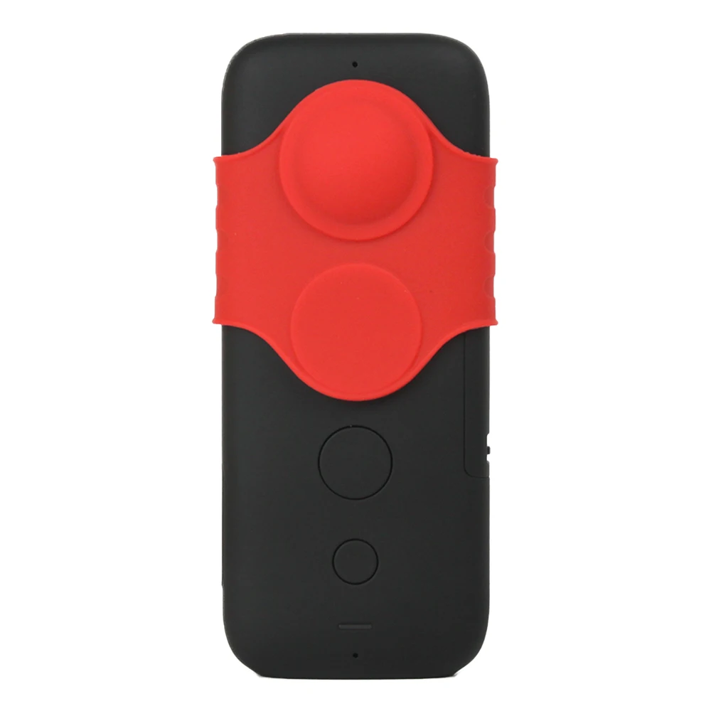 Gosear крышка объектива для Insta360 One X Силиконовый чехол против царапин камера рыбий глаз защитный чехол для камеры черный