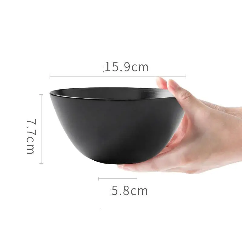 MODEL T Fruteira Saladier Miska контейнер для еды кокос Ramen тарелка для лапши посуда ваджилла суп керамическая посуда кухонная чаша - Цвет: MODEL T