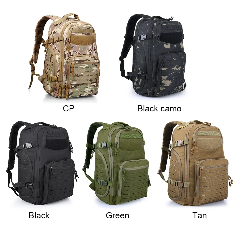Billig 1000D Laser Schneiden Molle Outdoor Taktische Rucksack Utility Tasche Militär Rucksack Armee Jagd Trekking Camping Wandern Reise
