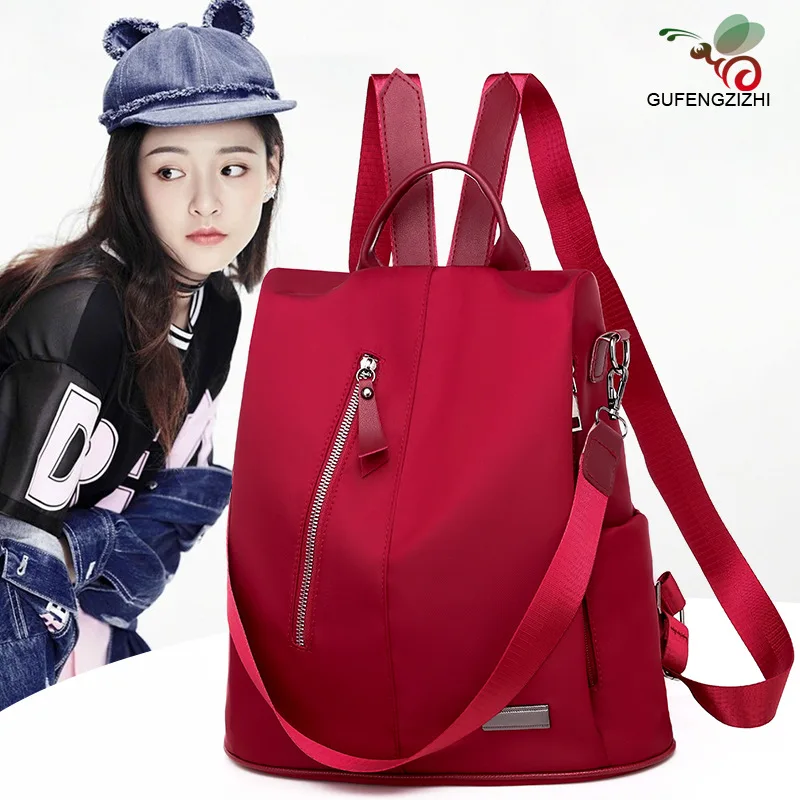 

Oxford Cloth Bag 2019 New Style Star Celebrity Style Backpack Women's Korean-style Versatile Casual Backpack WOMEN'S Bag Bag