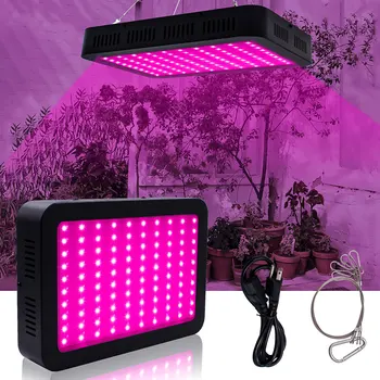

2000w Ac85~264v 200*10w Full Spectrum 3030 Lamp Bead Plant Lamp Aluminum Alloy Single Control Black Plant Light