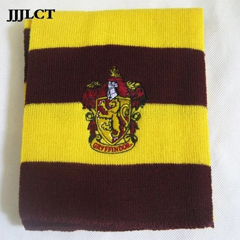 

Scarf Gryffindor Slytherin Hufflepuff Ravenclaw Potter Scarves Cosplay Costumes Halloween Christmas Children Gift Polyester