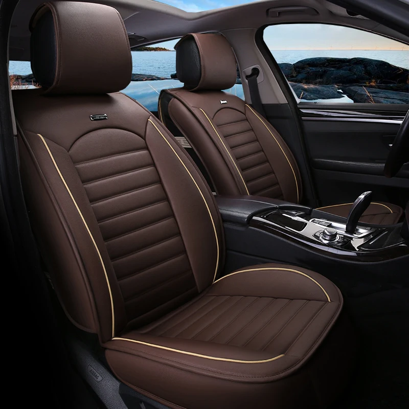 Универсальный чехол на сиденье из искусственной кожи для Lifan Solano X50 Cadillac Escalade Toyota