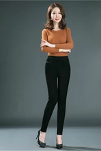 2020 new spring and autumn office lady plus size mid age female women brand stretch waist pencil pants clothes 2020 new spring and autumn office lady plus size mid age female women brand stretch waist pencil pants clothes