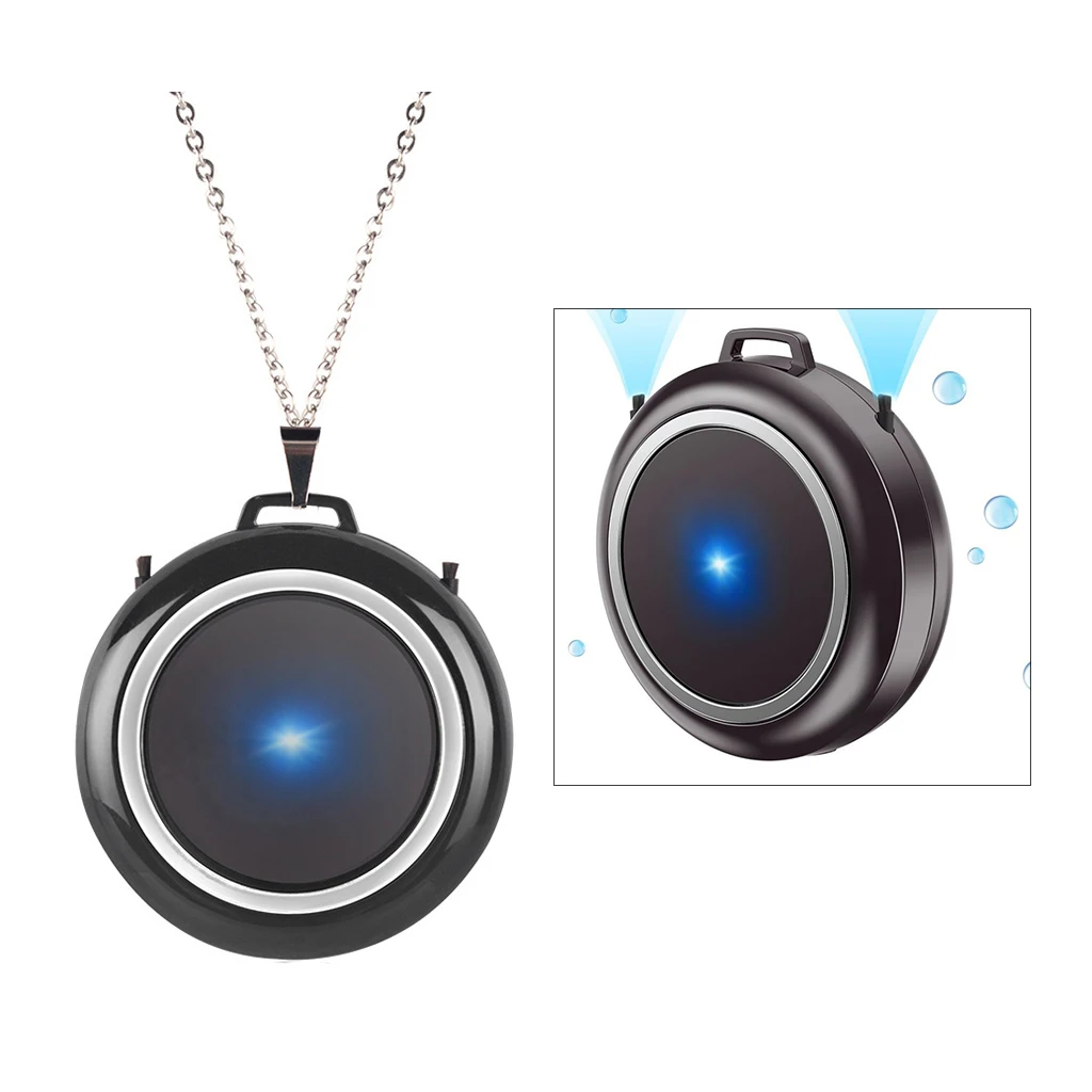Necklace Portable Negative Ionizer Air Purifier Personal Anion Wearable