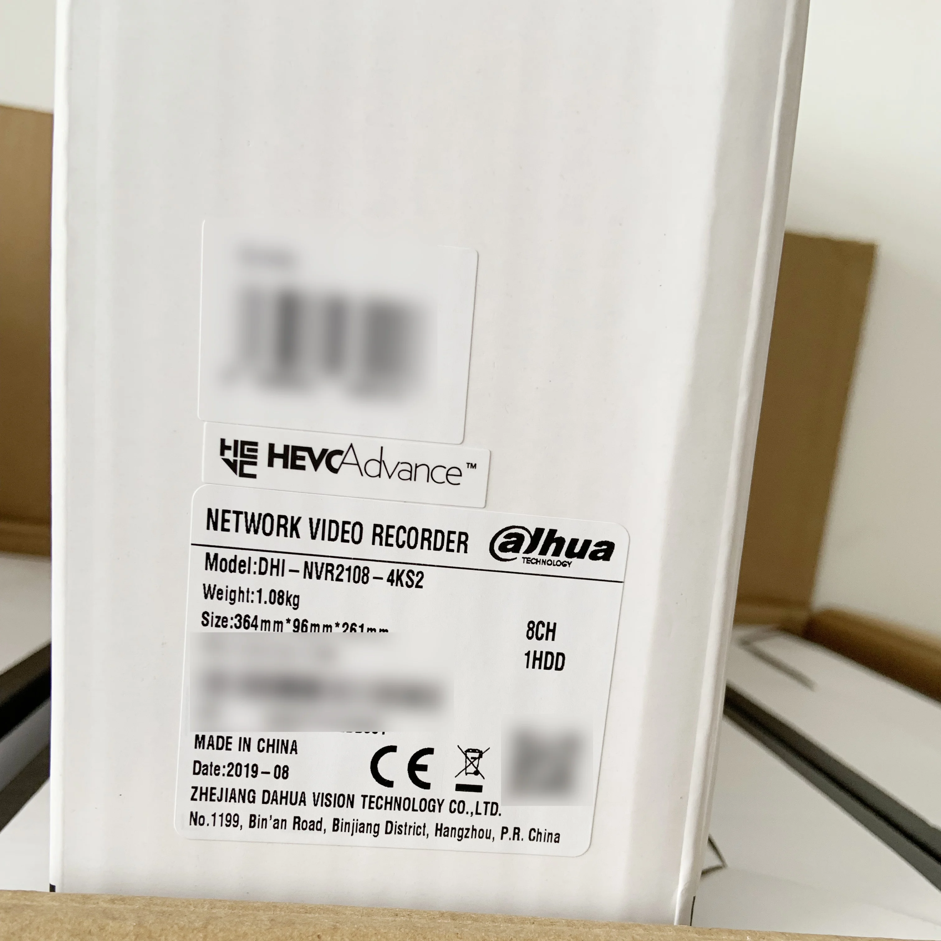 Dahua NVR NVR2104-4KS2 NVR2108-4KS2 4/8 канальный Смарт 1U Lite 4K H.265 сетевой видеорегистратор