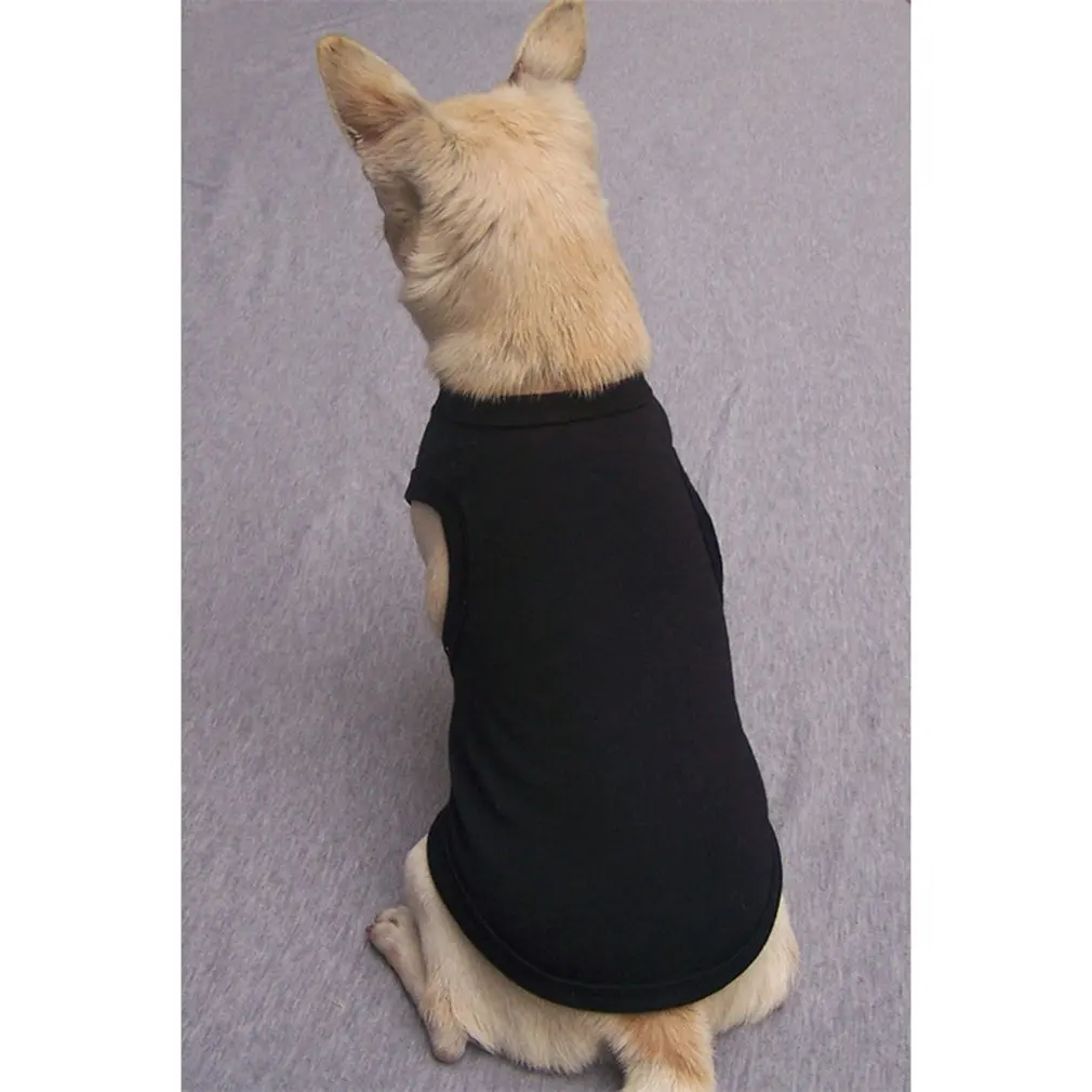 Черный Dog Clothes Soft Princess Clothing For Dog Pet Accessories Pug Small Dog Clothes Supplies Coat Summer Pet T-shirt Net Vest - Цвет: Черный