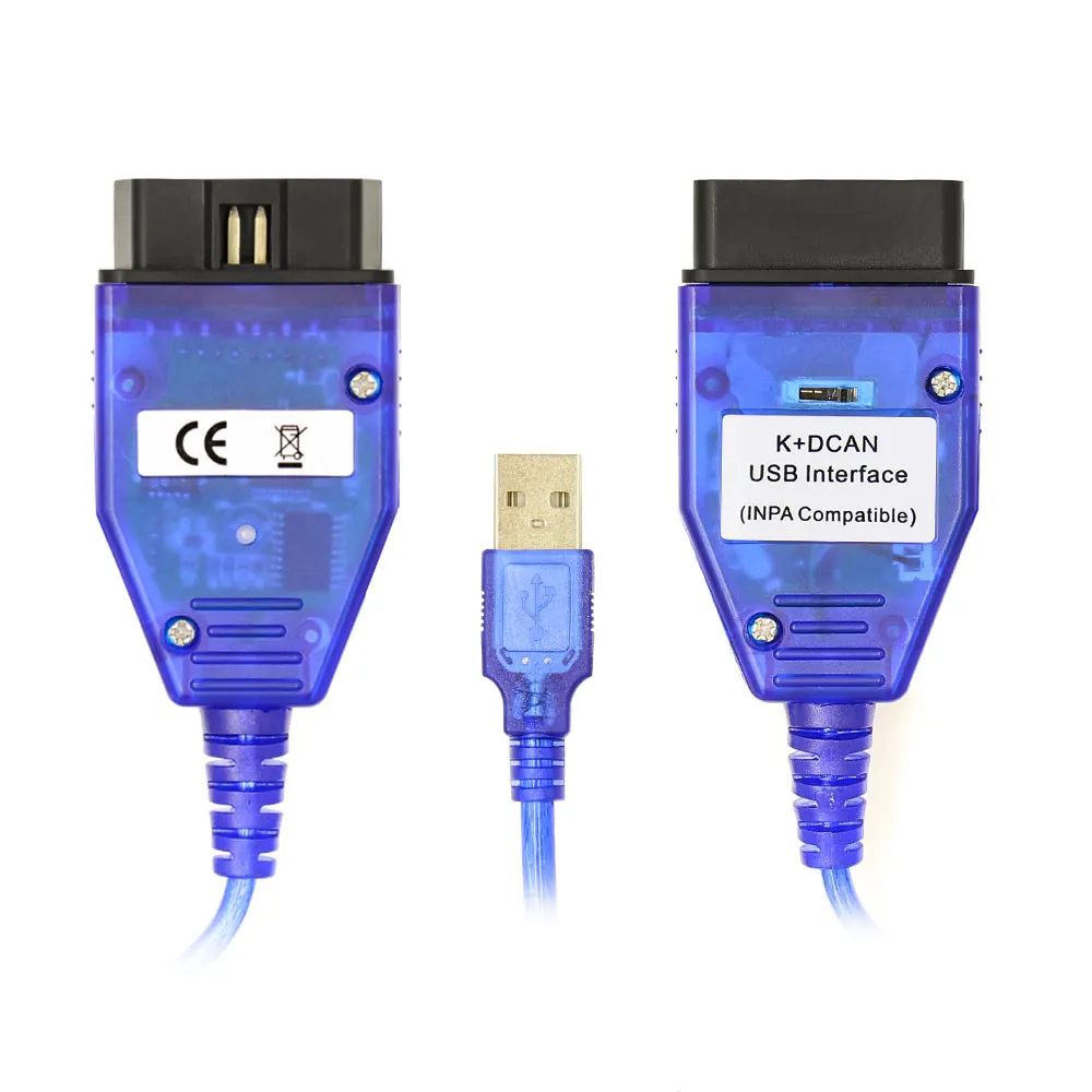 Переключатель INPA K + DCAN FT232RL для BMW line OBD2 кабель сканера USB интерфейс Inpa k dcan OBD
