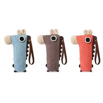 

Kawaii Novelty Cartoon Horse Pencil Case Canvas Pen Bag Makeup Pouch School Stationery Student Gifts