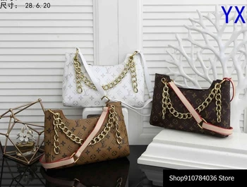 

Luxury Leather Handbags Women Bags Designer Brand Women's Shoulder Bags Large Capacity Ladies Hand Bags L462 Louis Vuitton LV-