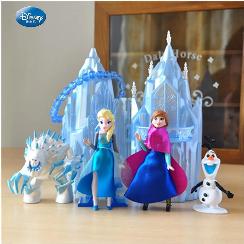 Disney Холодное сердце новые игрушки 6 шт./лот 6-16 см ПВХ Анна Эльза Принцесса Олаф