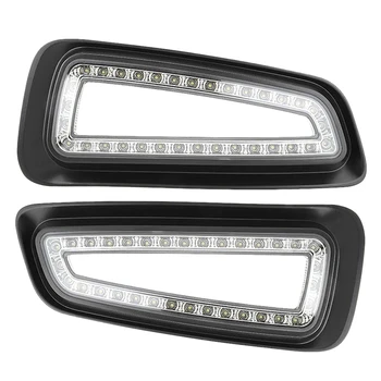 

Daytime Running Light 1 Pair 12V DC LED Daytime Running Lamp Left & Right IP67 Waterproof White for Ford F-150 2010 2011 2012 20