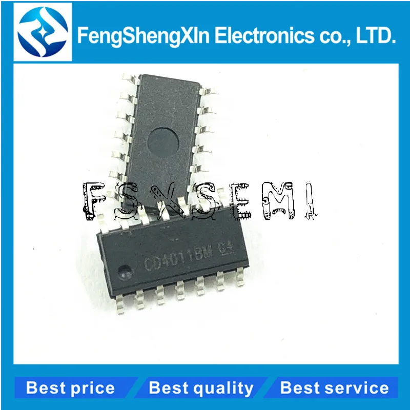 20 шт./лот CD4011BM лапками углублением SOP-14 CD4011 IC