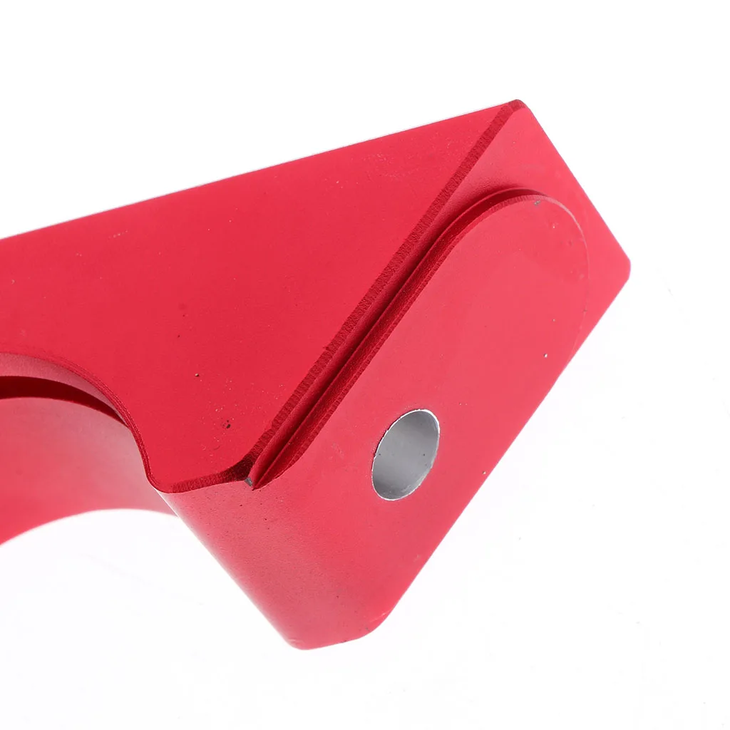 Handlebar Lock Motorcycle Scooter Grip Brake Lever Anti Theft Security Lock with 2 Keys Universal Red