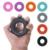 O Hand Gripper Grip Силиконовое Кольцо Hand Resistance Band Finger Stretcher-Упражнение для Тренировки Запястья Предплечья Кистевой Кистевой Эспандер