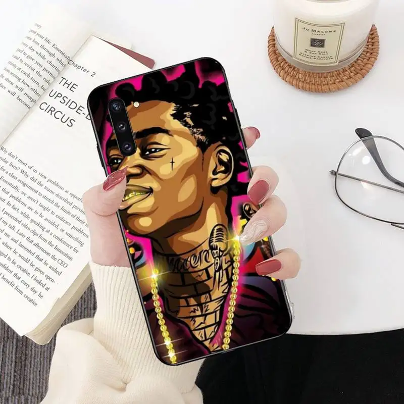 PENGHUWAN Kodak Black Rapper Soft Silicone Black Phone Case For Samsung Galaxy J7 J8 J6 Plus 2018 Prime Note 7 8 9 10 pro