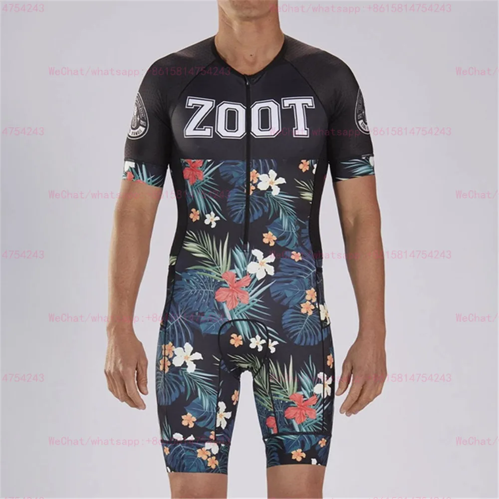 Синий дракон Zoot тонкий короткий рукав триатлон костюм для мужчин гонки плавать Skinsuit комбинезон Велоспорт Джерси Майо ciclismo набор для бега - Цвет: 1