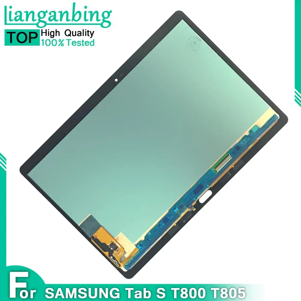 Новый 100% ЖК дисплей Tab S T800 T805 SM сенсорный экран дигитайзер сенсоры сборка панель