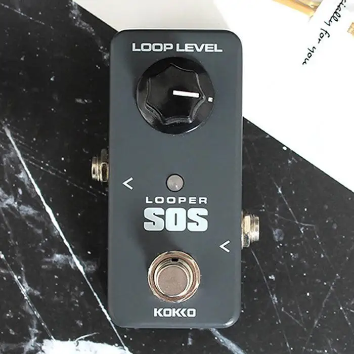 Kokko FLP2 портативный мини петлер SOS квадратный DC адаптер эффект 1 м ом гитара гитарная педаль 10 к ом аксессуары