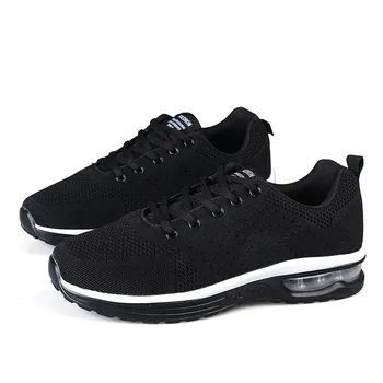 

Men's shoes autumn and winter new casual couple shoes large size Korean flying weaving breathable running shoes sports shoe men