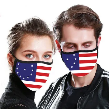 

1pcs Reusable Protective Washable Pm2.5 Filter Printing Mouth Mask Dust Face Mask Windproof Mascarillas Маска Respirator