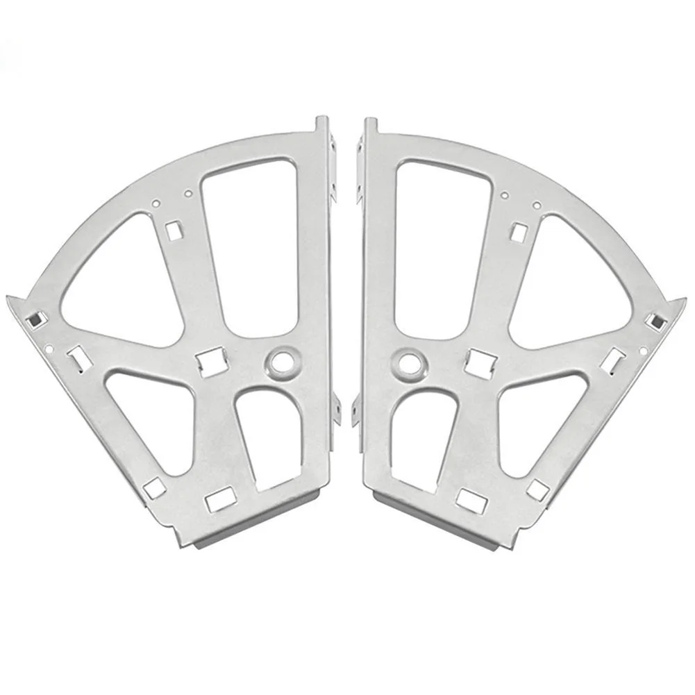 silver double layer 2 шт флип рамка стойки обуви Полка шарнир Аппаратные аксессуары для шкафа дома JS21 - Цвет: silver double layer
