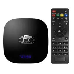 Smart Tv Box A95X F1 Android 8,1 Tv Box Amlogic S905W телеприставка пульт дистанционного управления четырехъядерный Vp9 H.265 2 Gb/16 Gb 2,4G Wifi Hd box