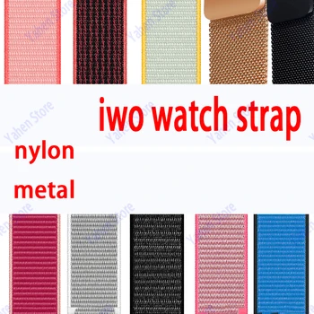 

Sport Nylon Loop Straps for iwo 12 pro iwo 11 13 10 9 8 w26 watch band 38mm 40mm 42mm 44mm